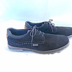 BITESTA MEN'S BLUE SUEDE LACE-UPS SZ 44 (10 ½)